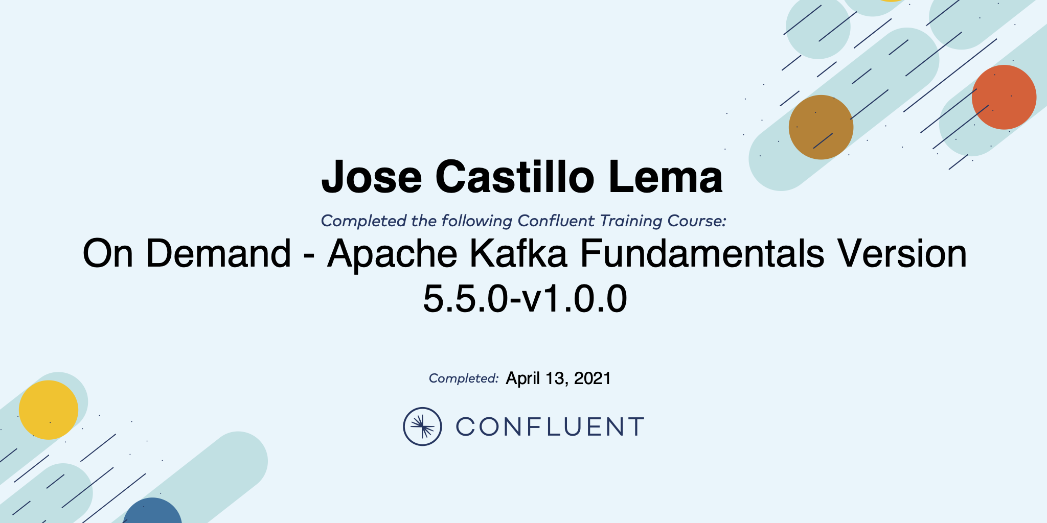 Confluent Fundamentals Accreditation - Apache Kafka - GitOps